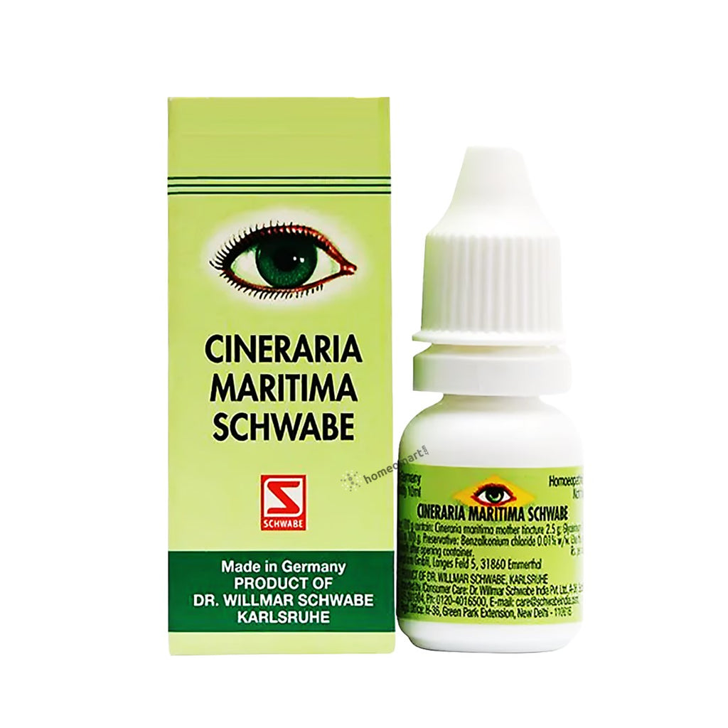 Schwabe Cineraria Maritima Eye Drops for Cataract, Weak eye sight