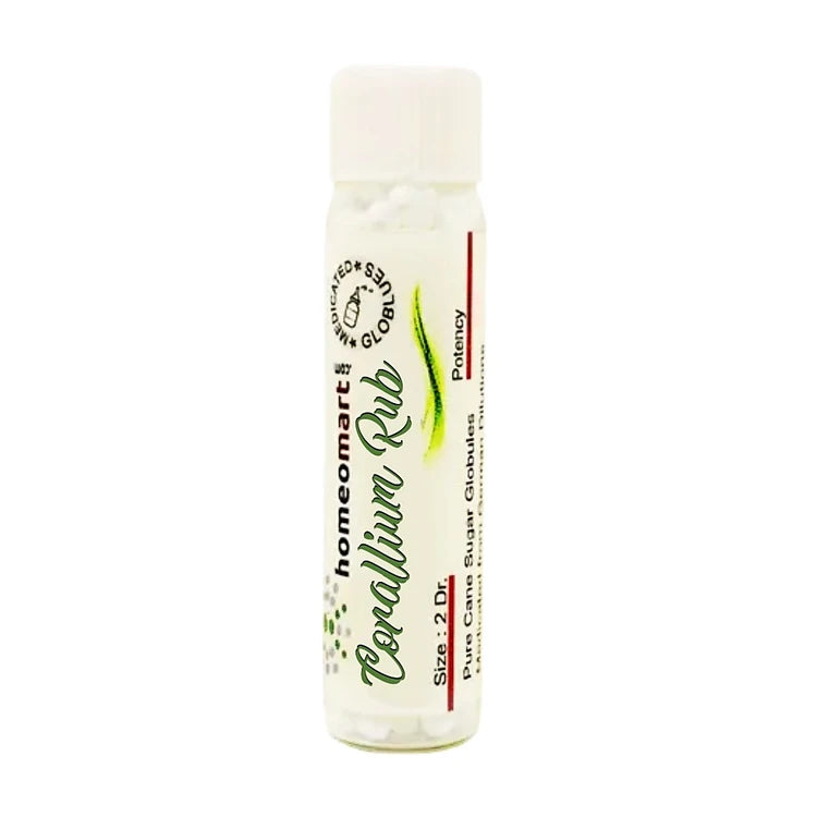 Corallium Rubrum Homeopathy 2 Dram Pills 6C, 30C, 200C, 1M