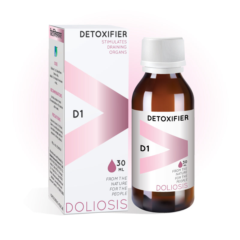 Doliosis D1 Homeopathy Detoxifier drops
