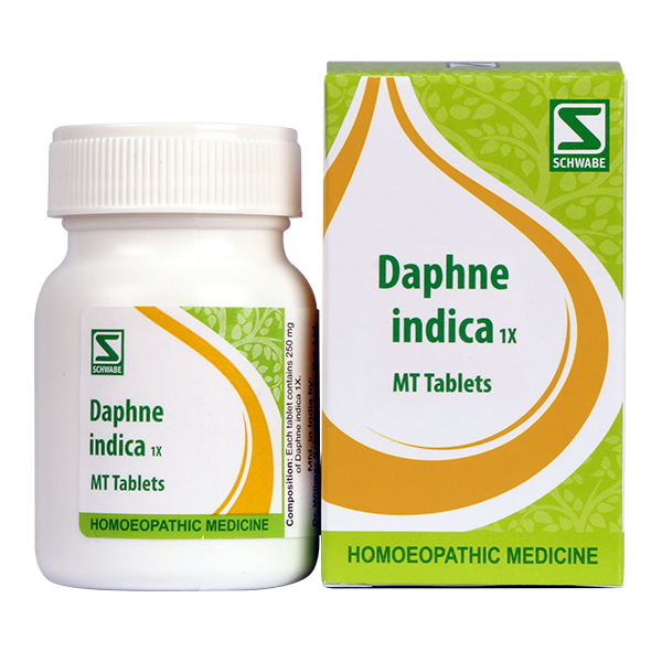 Schwabe Daphne Indica 1X tablets for Tobacco de-addiction, Quit smoking