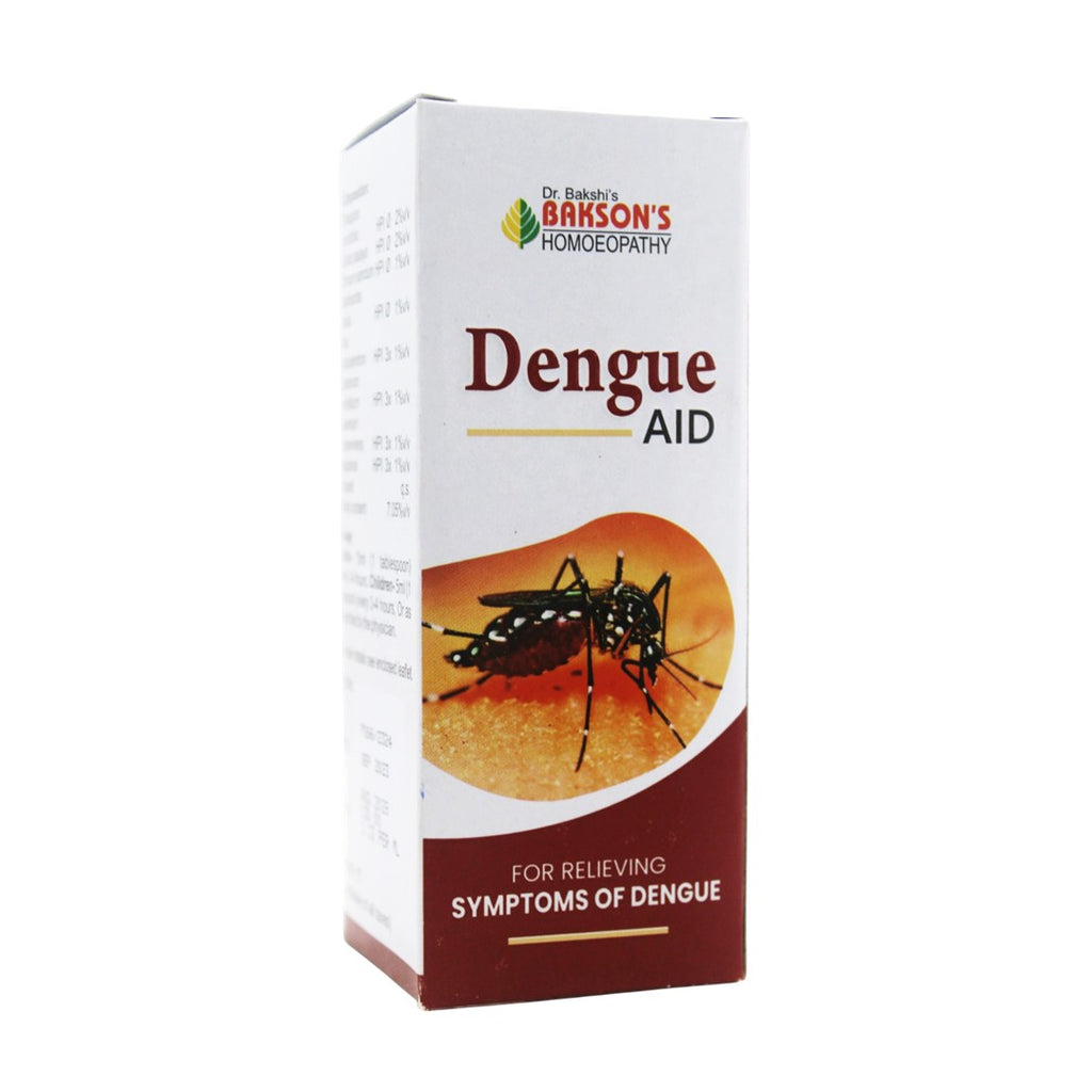 Baksons Dengue Aid - Relief for Dengue Symptoms - 115 ml