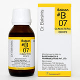 Bakson Climacteric Drops bottle and packaging on a white background