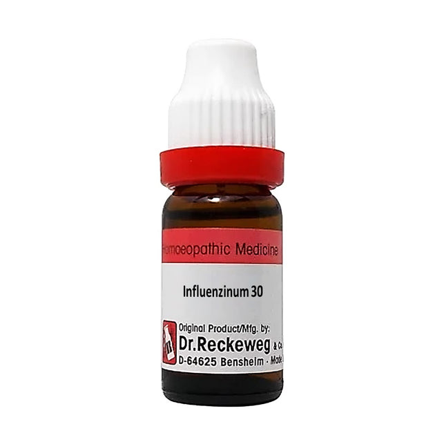 Dr Reckeweg German Influenzinum Homeopathy Dilution 6C, 30C, 200C, 1M, 10M, 50M, CM