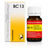 German Biochemic Combination Tablets BC 13 is a specialized homeopathic formulation designed to effectively manage leucorrhea and its associated symptoms. This remedy targets abnormal vaginal discharge, often resembling the white of an egg—acrid, watery, and irritating in nature.