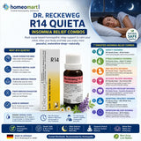 r14 quieta insomnia relief combos,
dr reckeweg r14 sleep support,
homeopathic insomnia relief kit,
r14 quieta drops for insomnia,
homeopathic sleep support combo, Dr. Reckeweg R14 Quieta Insomnia Relief Combos featuring targeted homeopathic sleep support for anxiety, stress, pain, depression, nutritional deficiencies, high blood pressure, and alcohol-related sleeplessness.