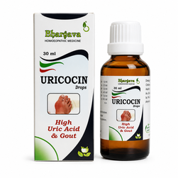 Bhargava Uricocin Drops - Homeopathy Relief for Joint Pain, Gout, Uric Acid Issues