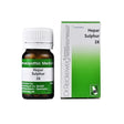 Dr. Reckeweg Hepar Sulphur 3X homeopathic medicine bottle and packaging on a white background