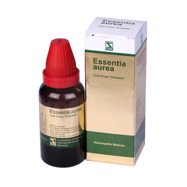 Schwabe Essentia Aurea drops (Gold drops) for Cardiac Weakness, Hypertension, Heart Diseases