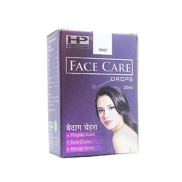 Hahnemann pharma Face Care drops for pimples, dark circles, scars