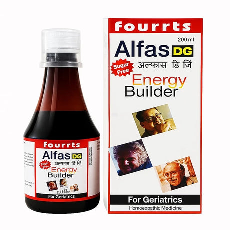 Fourrts Alfas DG Syrup – Sugar-Free Energy Builder for Diabetics & Geriatric Patients