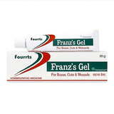 Fourrts Franz Gel, Franz Gel, Fourrts Franz Homeopathic Gel, Franz Homeopathic Gel, homeopathic wound gel, homeopathic skin gel, Calendula homeopathic gel, Calendula Hypericum Echinacea gel, homeopathic skin care gel, topical homeopathic gel, homeopathy for minor wounds, Fourrts homeopathy