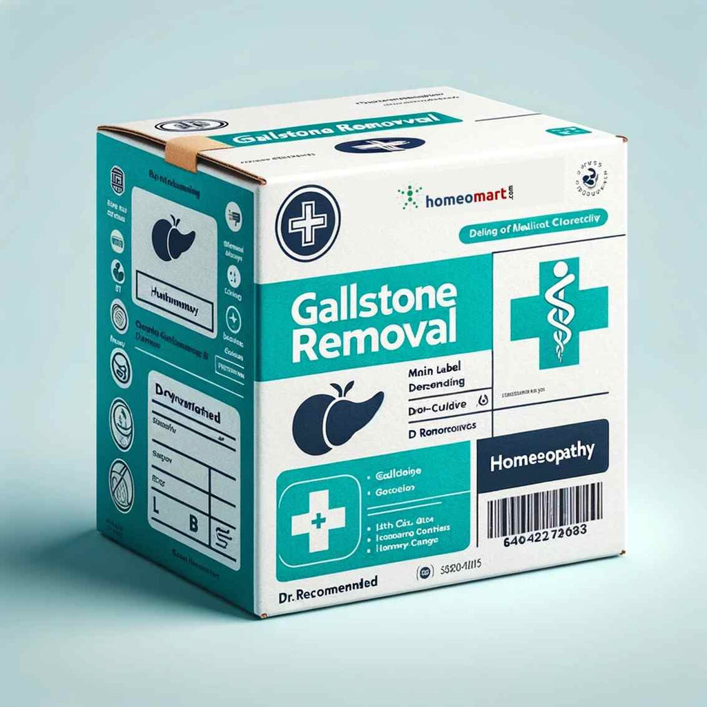 Gall Bladder stone removal homeopathy medicine