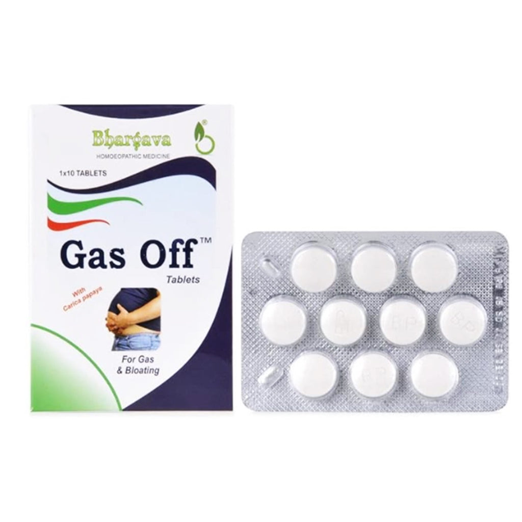 Bhargava Gas Off Tablets for Flatulence