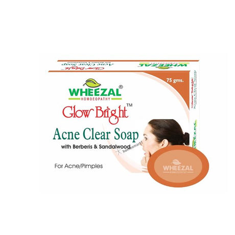 Wheezal Acne Clear Soap – Natural Solution for Acne, Pimples & Scars