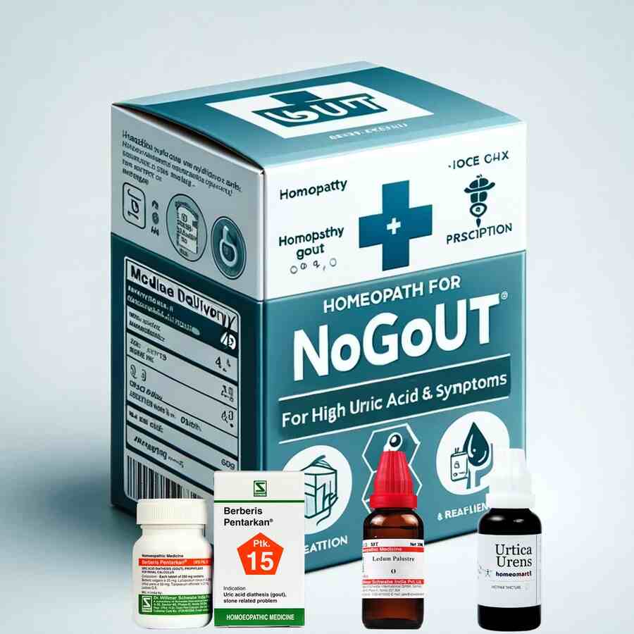 Gout relief homeopathy medicine Kit