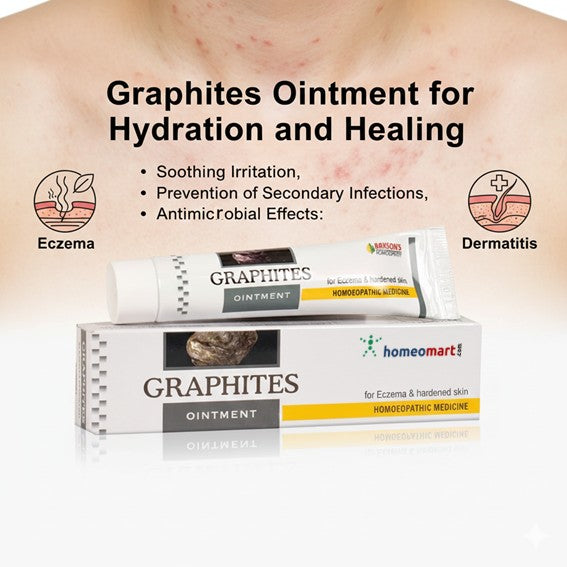 Graphites Homeopathy Ointment: Fast Healing for Dry, Cracked Skin ...