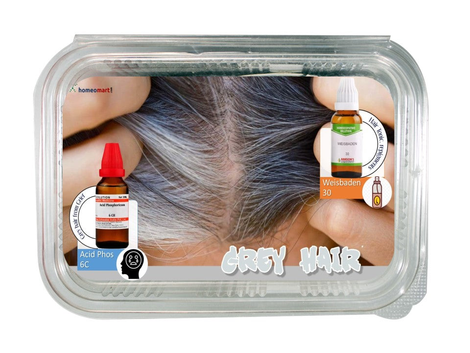 Grey hair reversal natural remedies in homeopathy