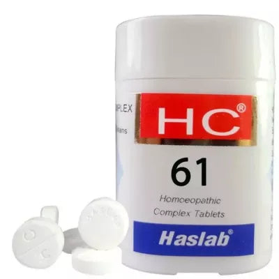 Haslab HC-61 Pepsin Tablets for Dyspepsia, Hiccough, erructation