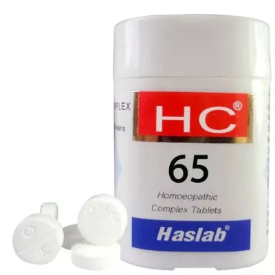 Haslab HC-65 Infanto Complex Tablets for Infant's Diarrhoea & Cholera