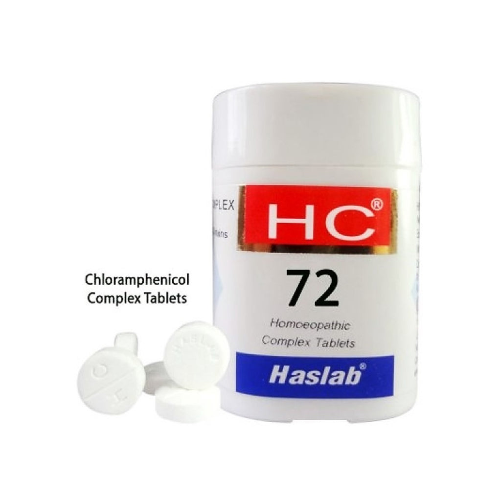 Haslab HC72 Chloramphenicol Complex Tablets