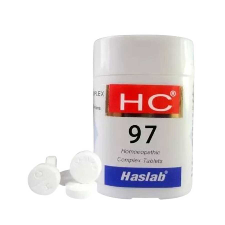 Haslab HC97 Asthmo Complex Tablets for Asthma, Difficult Respiration