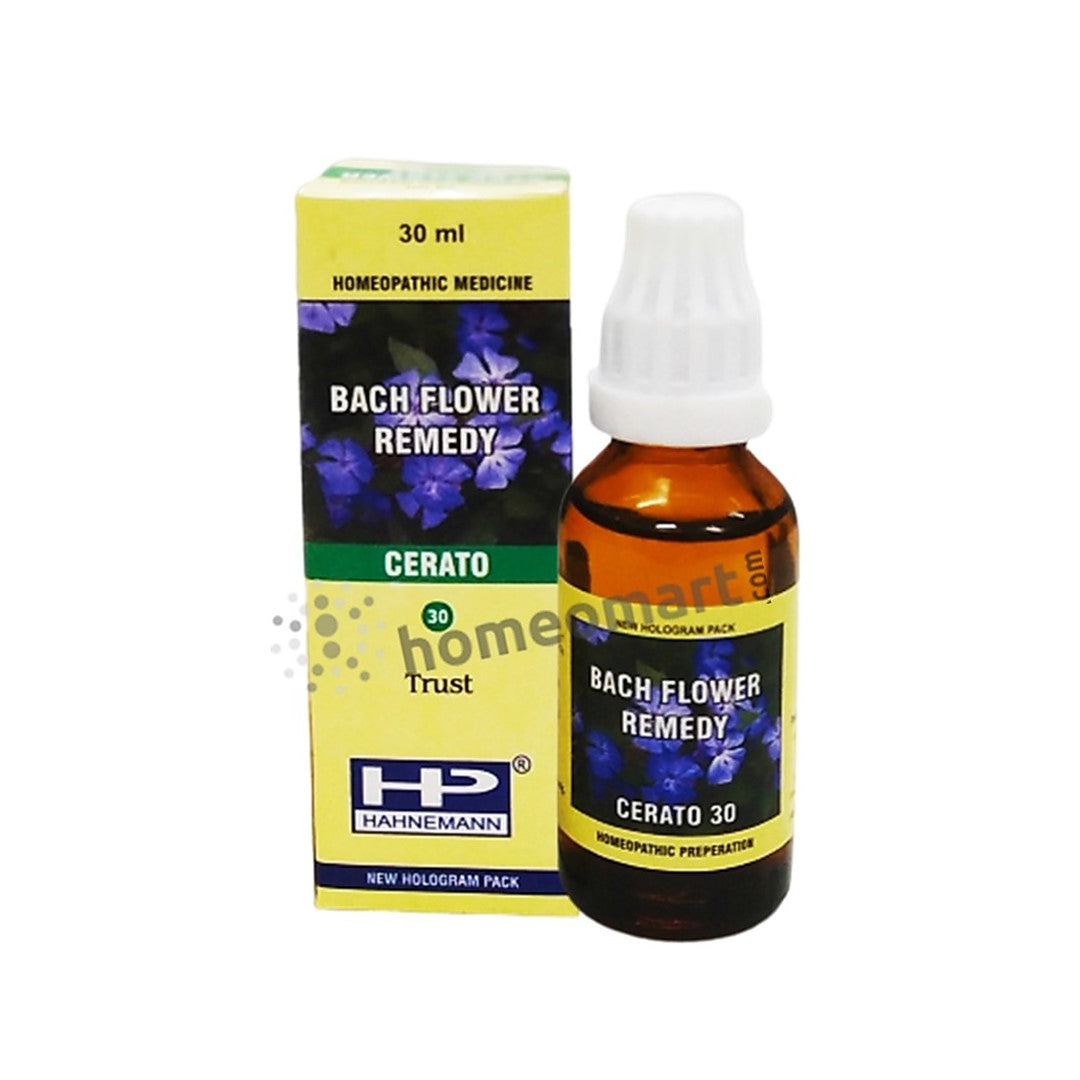 Hahnemann Bach Flower Remedy Cerato 