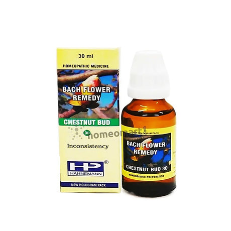 Hahnemann Bach Flower Remedy Chestnut Bud