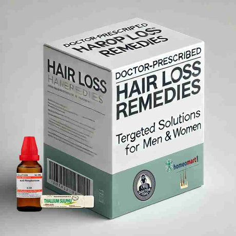 Doctor-Prescribed Homeopathic Hair Loss Remedies | Targeted Solutions for Men & Women