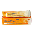 Aqui Plus Cream packaging with cream tube on a white background