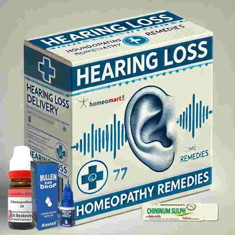 Hearing loss deafness homeopathy medicines