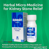 Herbal Micro-Medicine for Kidney Stone Relief, Burning Micturition & Urinary Discomfort