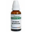 Homeomart Acidum Aceticum Homeopathy Dilution