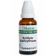 Homeomart Acidum Salicylicum Homeopathy Dilution