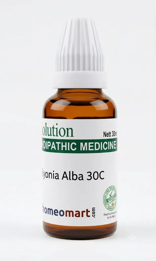 Bryonia Alba Homeopathy Dilution 6C, 30C, 200C, 1M, 10M, 50M, CM