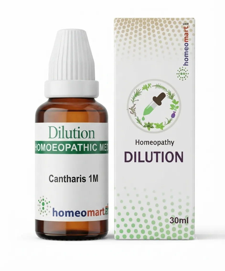 Homeomart Cantharis Homeopathy Dilution 6C, 30C, 200C, 1M, 10M, 50M, CM