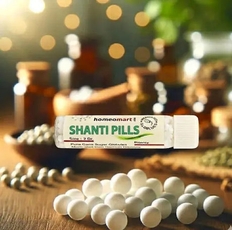 2 Dram Homeopathy Shanti Pills for Insomnia, Sleeplessness