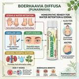 homeopathy medicine for urinary retention, homeopathy, boerhaavia diffusa benefits fluid Retention, Swollen Legs, Puffy Eyes, Hepatic Congestion