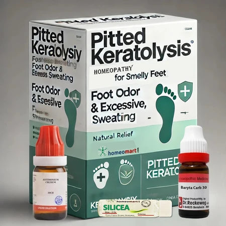Natural relief for smelly, sweaty feet