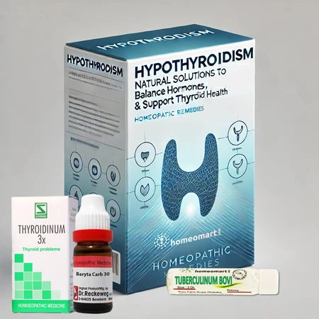 Doctor-recommended homeopathic remedies for hypothyroidism. Natural solutions to balance hormones, manage symptoms & support thyroid health.