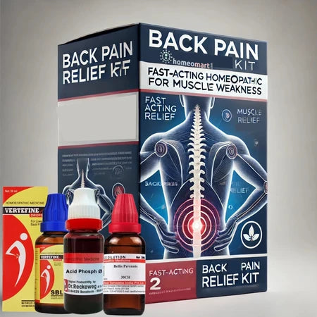 Fast-Acting Homeopathic Relief for Back Pain, Stiffness & Weakness