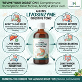 natural digestive tonic for constipation, tonic for sluggish digestion, medicine for intestinal fermentation, homeopathic remedy for sour belching, digestive tonic for flatulence, medicine for hyperacidity and gas, liver support tonic for digestive weakness,