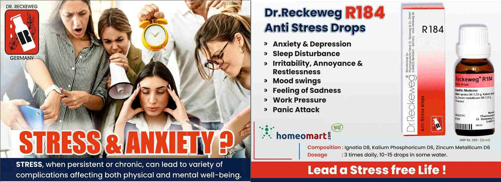 stress anxiety depression treatment homeopathic drops R184