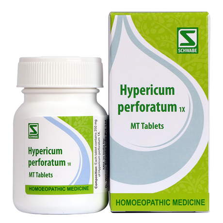 Schwabe Hypericum Perforatum 1x Tablets, Nerve injuries