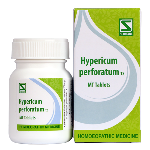 Schwabe Hypericum Perforatum 1x Tablets, Nerve injuries