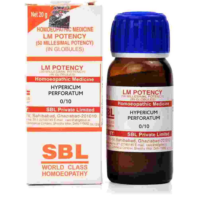Hypericum Perforatum Homeopathy LM Potency Dilution