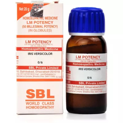 Iris Versicolor LM Potency Homeopathy Dilution