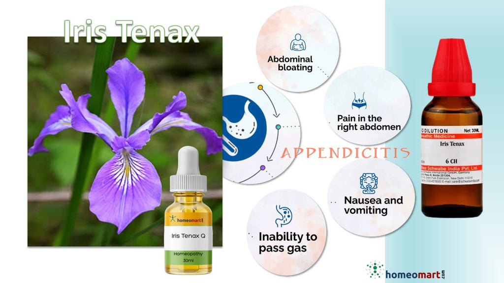 Iris Tenax homeopathy indications, benefits, Uses
