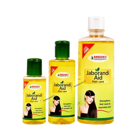 Bakson Jaborandi Aid hair homeopathy oil, strengthens hairroots, nourishes hair