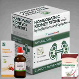 Target kidney stone symptoms with precision using our homeopathic remedies