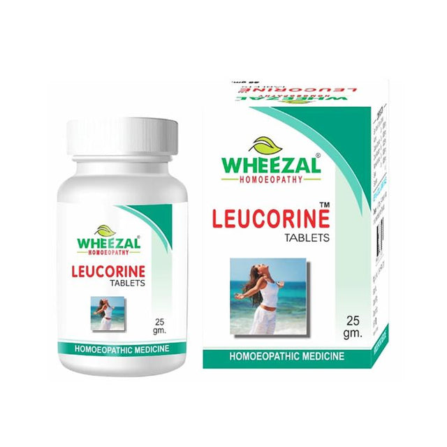 Wheezal Leucorine Tablets, Syrup, and Oral Drops for Leucorrhoea and Women’s Health